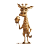 Giraffe Beer Funny
