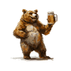 Bear Beer Funny