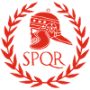 Empire romain et crâne rouge