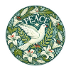 Peace Statement mit Friedenstaube