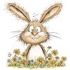 Droll Bunny I Lapin de Pâques