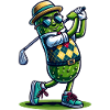 Funny Pickl Golfer Humor