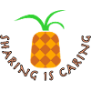 Pineapple - sharing is caring