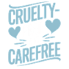 Cruelty-free and carefree vegan vegetarian