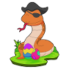 Snake Easter Pirate