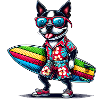 Bostie Surfer Vibes Design