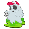 Ghost Halloween Football