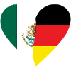 Mexico Germany Heart