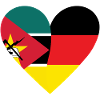 Mozambique Germany Heart