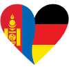 Mongolia Germany Heart