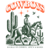 Cowboy Ride – Western Retro Look