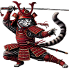 Samurai Cat
