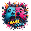 Game Over Retro Controller Shirt