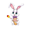 Osterhase mit Ostereiern