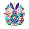 Happy Easter - Osterhase - Osterei - Geschenk