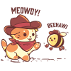 Meowdy and Beehaw