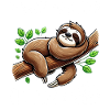 Sloth Lazy Sloth Lover Sloths