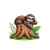 Sloth Lazy Sloth Lover Sloths