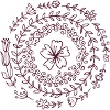Floral Spiral Mandala