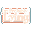 I'm Probably Lying 11