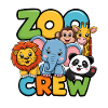 Lustiges Zoo Crew Tierdesign