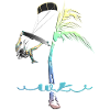 WK Palme Mann Kitesurfer