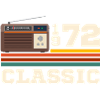 Anniversary 1972 retro classic