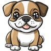 Bulldog Dog Cute