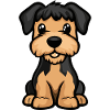 Airedale Terrier Dog Cute