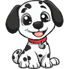 Dalmatian Dog Cute