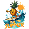 Ananas Surfer Surf Feel L’été
