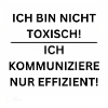 nicht toxisch!