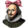Coquettish Bow Shakespeare Literature Pink