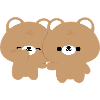 Brown Bear Couple