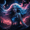 Cosmic goddess of nature