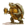 Bière Tortue Drôle