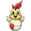 Happy Easter - Osterchicken - Osterei - Geschenk