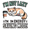 Energy-saving cat 🐱🔋