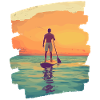 Stand-up paddle SUP