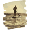 Stand-up paddle SUP