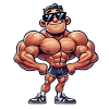 bodybuilder cool