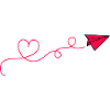 Paper Airplane Heart