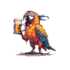 Bière Parrot Drôle