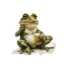 Frog Beer Funny
