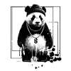 Panda as Gangster Panda Motifs