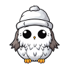 Owl Winter Animal Baby Comic