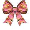 Coquette Bow Burger Hamburger Pink Ribbon Mom