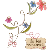 Tu es merveilleux, vrille de fleur