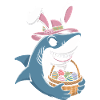 Cool Easter Shark