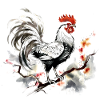 Chinese Zodiac Sign Rooster